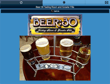 Tablet Screenshot of beer30corvallis.com